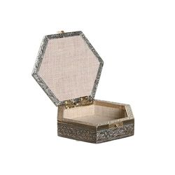 Joyero Aluminium 18 x 18 x 5 Yoga Champan