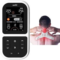 TensCare Unifit + Électrode Nuque – TENS Universel pour Tensions Cervicales et Douleurs Musculaires