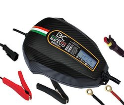 BC Battery Controller BC BRAVO 2000 +, carregador de baterias e mantenedor digital / LCD, verificador de bateria e alternador para todas as baterias de carro e mota 12 V de chumbo ácido, 2 Amp