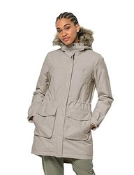 Jack Wolfskin Winterfrost Ins Parka W, Dusty Grey, XS Femme