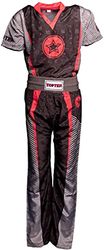 TopTen Kickboxuniform "Big Star" – röd, storlek XL = 190 cm