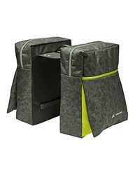 VAUDE TwinZipper – Doppia borsa posteriore per bicicletta da 48 litri – inclusa copertura antipioggia