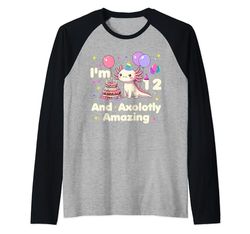 Tengo 12 años y soy un increíble y divertido unicornio de cumpleaños Camiseta Manga Raglan