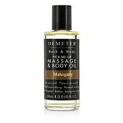 The Library Of Fragrance Massage & Body Oil - Mahogany - 60 ml