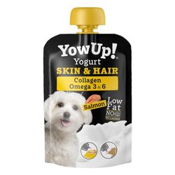 YOW UP yoghurt voor honden, huid en haar, display 10 x 115 g
