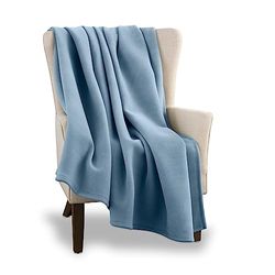 Vellux Coperta Originale, Nylon, Wedgewood Blue, Coppia