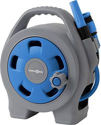 BRUNNER Enrouleur de tuyau 7203133N, bleu/gris