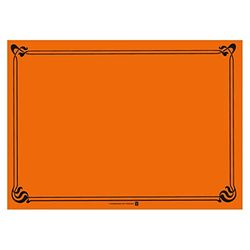 Garcia de Pou toalha de mesa, laranja, 30 x 30 x 30 cm, 500