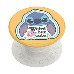 PopSockets PopGrip - Soporte y Agarre para Teléfonos Móviles y Tablets con un PopTop Intercambiable - Weird But Cute