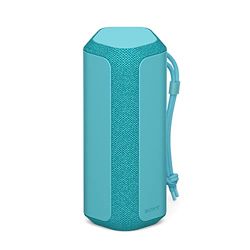 SONY SRS-XE200 - Enceinte Bluetooth sans Fil Ultra Portable avec Un Son Plus Large et Puissant - Étanche, Antichoc, Autonomie de 16 Heures et Recharge Rapide (Bleu) SRSXE200L.CE7