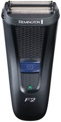 Remington F2 Men's Electric Shaver (Cordless, Dry Shave, Foil Shaver with Flexing Foils, Pop-up Detail Trimmer, 40-Minute Usage, 16-Hour Charge) F2002