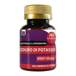 Iodure De Potassium 365 Comprimés 150 mcg d' Iode 1 par jour | Sans Gluten ni Lactose | pas d'origine animale