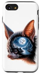 Multiple Exposure Art Bat Bats Case for iPhone SE (2020) / 7 / 8