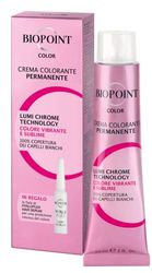 Biopoint Couleur crème Colorant Permanent 60 ml +1 ampoule d'Hyaluplex Hair Serum 3 ml - 6 Blond foncé