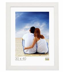 Deknudt Frames Fotolijst grootte (foto): 80 cm H x 60 cm B, kleur: wit