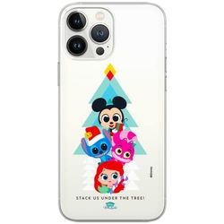 ERT GROUP mobiltelefonfodral för Iphone 13 PRO originalt och officiellt licensierat Disney mönster Disney Friends 001 Vit optimalt anpassad till formen på mobiltelefonen, gedeeltelijk transparant
