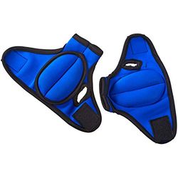 ProsourceFit Gewogen handschoenen, paar zware 2 lbs. Neopreen voor beeldhouwen en aerobics