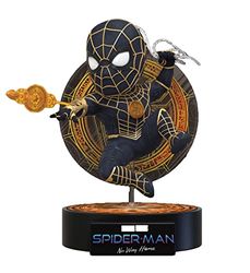 Beast Kingdom - Spider-Man No Way Home EA-041 Spider-Man Blk & Gold Suit Action Figure