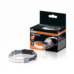 OSRAM LEDinspect FLEXIBLE HEAD TORCH, oświetlenie LEDinspection, 6000K, regulowany pałąk, latarka czołowa z możliwością ładowania z trzema poziomami światła