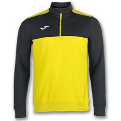 Joma Heren Winner Sweatshirt, Geel-Zwart, 2XL