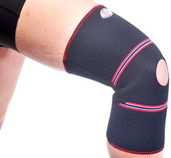 TSM 88 3509 Bandage de Sport Professionnel pour Le Genou avec Ouverture pour la rotule Taille XS
