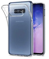 Novago kompatibel med Samsung Galaxy S10E 2019 mjukt gelfodral transparent och solid med kvalitetstryck (genomskinlig)