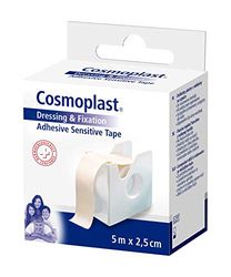 Cosmoplast 540102, Sensitive hechtpleister in dispenser 5 m x 2,5 cm