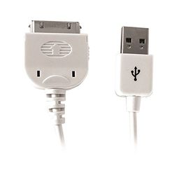 Cavo per iPhone 4 A USB 1,00 m bianco emballage sacchetto