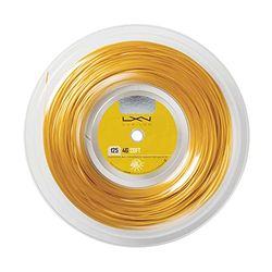 Luxilon WRZ990143 Corda da Tennis 4G Soft, Bobina 200 m, Unisex, Colore Oro, 1.25 mm