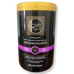 Keragold Pro - BOTOSSINA CAPILLARE - Senza solfati, 96% di ingredienti naturali - 1000 ml (XL KERATINE & PROTEINE DI SETA)