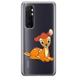 ERT GROUP mobiltelefonfodral för Xiaomi MI NOTE 10 Lite originalt och officiellt licensierat Disney mönster Bambi 016 optimalt anpassad till formen på mobiltelefonen, gedeeltelijk transparant