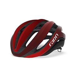 Giro Unisex vuxen Aether MIPS väghjälm – matt ljus röd/mörk, small/51–55 cm