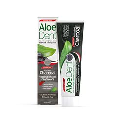 Dentifrico Aloe Vera con Carbon Activado 100 ml