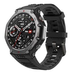 AMAZFIT T-Rex 3 Outdoor Smartwatch 48mm AMOLED Display, Offline Maps & Navigation, 6 Satellite Systems Dual Band GPS, 27 Days Battery Life, NFC Payment, 170 Sports Mode, 45m Freediving for Adventure