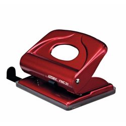 Rapid 21835404 FMC20 2-Hole Metal Punch with Capacity 20 x 80 gsm - Vulcan Red
