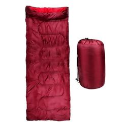 Camp Active Rouge Sac de Couchage Enveloppe Unisex-Adult, Normal