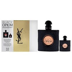 Yves Saint Laurent BLACK OPIUM 2017 Gift Set 50ml Eau De Parfum Spray & 7.5ml EDP