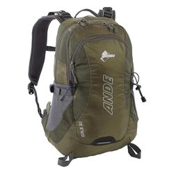 Ande Sac à dos Odle 22 l – Compact et technique pour la randonnée et les excursions quotidiennes, vert, Taglia unica, Sportif