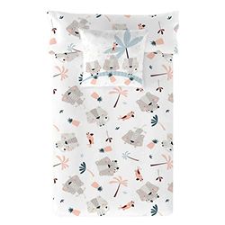 Funda Nórdica Cool Kids Wild and Free Reversible Cama de 80/90 (150 x 220 cm)