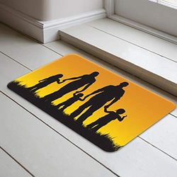 Bonamaison Tapis de Bain, Multicolore, 40 x 70 cm