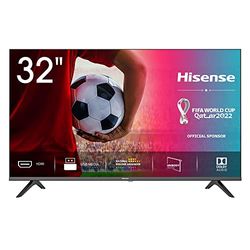 Hisense 32AE5000F HD LED-televisie 32" USB Media Player, Tuner DVB-T2/S2 HEVC Main10, zwart