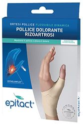 Epitact Ortesi propriocettiva flessibile - pollice dolorante rizoartrosi mano sinistra Taglia L da 17 a 19 cm