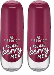 Pintaúñas Essence Gel Nail Nº 20-please berry me (8 ml) (Paquete de 2)