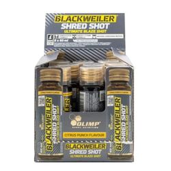 Olimp Nutrition Blackweiler Shred Shot, Citrus Punch - 9 x 60 ml.