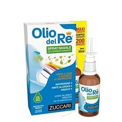 ZUCCARI - Olio del Re Spray Nasale Decongestionante, 30 Millilitri