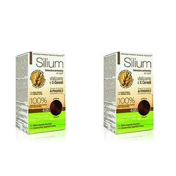Silium Colorazione Permanente Per Capelli, Cioccolato 4.05-187 Gr (Confezione da 2)