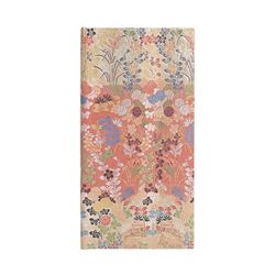 Kalendarz Paperblanks 2025 Kara-ori Slim tygodniowy HOR: tydzień na dwóch stronach, zamykany na gumkę, Papier 100 GSM