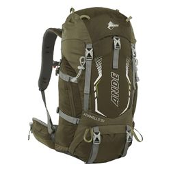 Ande Sac à dos Adamello 30 l - Technique et robuste pour la randonnée et la randonnée, olive, Taglia unica, Sportif
