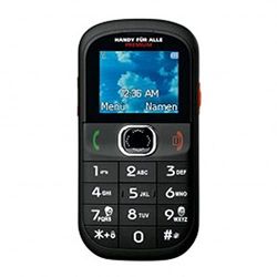 TV De originele premium mobiele telefoon met grote toetsen incl. zaklamp, handsfree functie en radio zwart