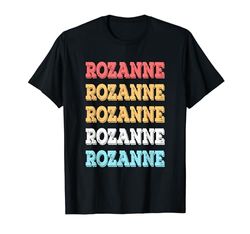 Regalo personalizzato carino Rozanne Nome personalizzato Maglietta